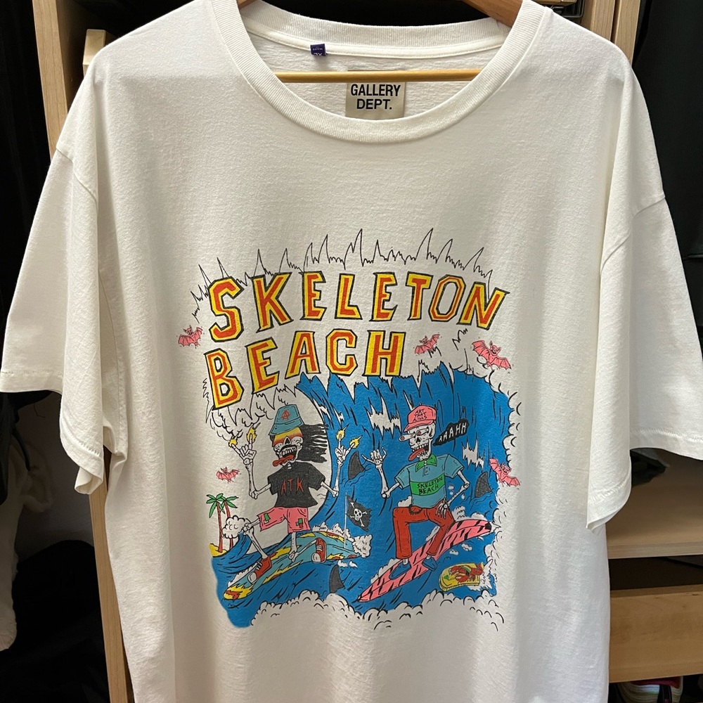 Gallery Dept Skeleton Beach T Shirt XL